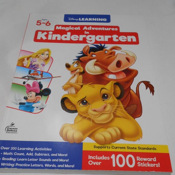 Disney Other New Disney Learning Magical Adventures In Kindergarten